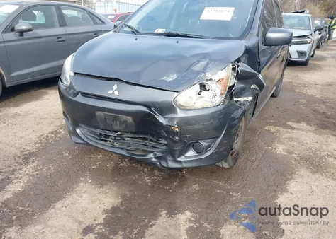 2015 Mitsubishi Mirage De from USA, damaged, VIN ML32A3HJ7FH014334
